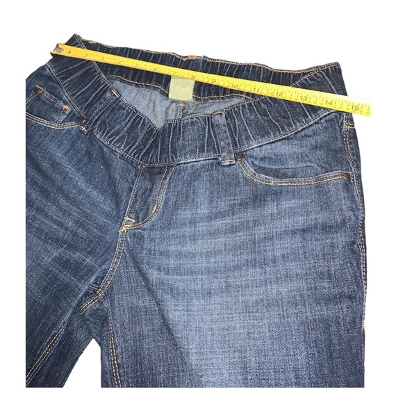 Old Navy Dark Blue Maternity Bootcut Jeans Sz 8 - Picture 7 of 8